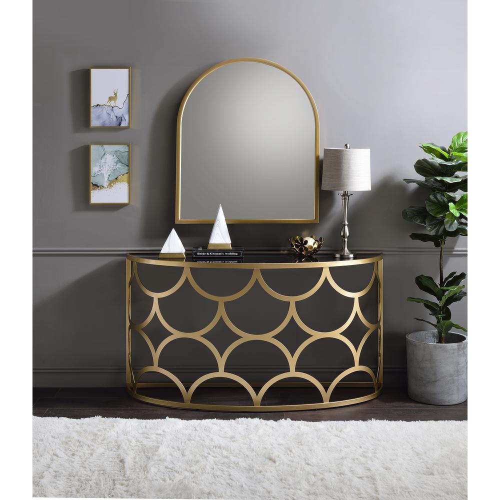 Altus Console Table, Gold