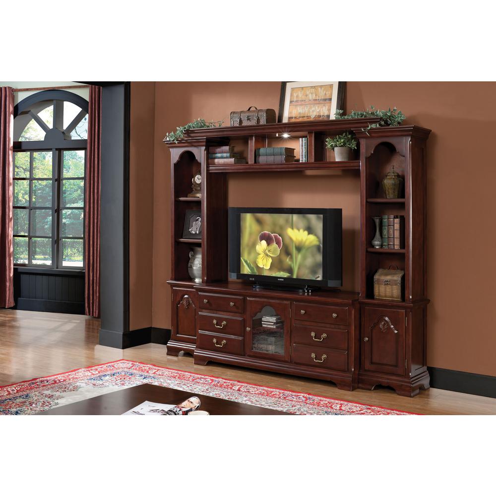 Hercules TV Stand, Cherry