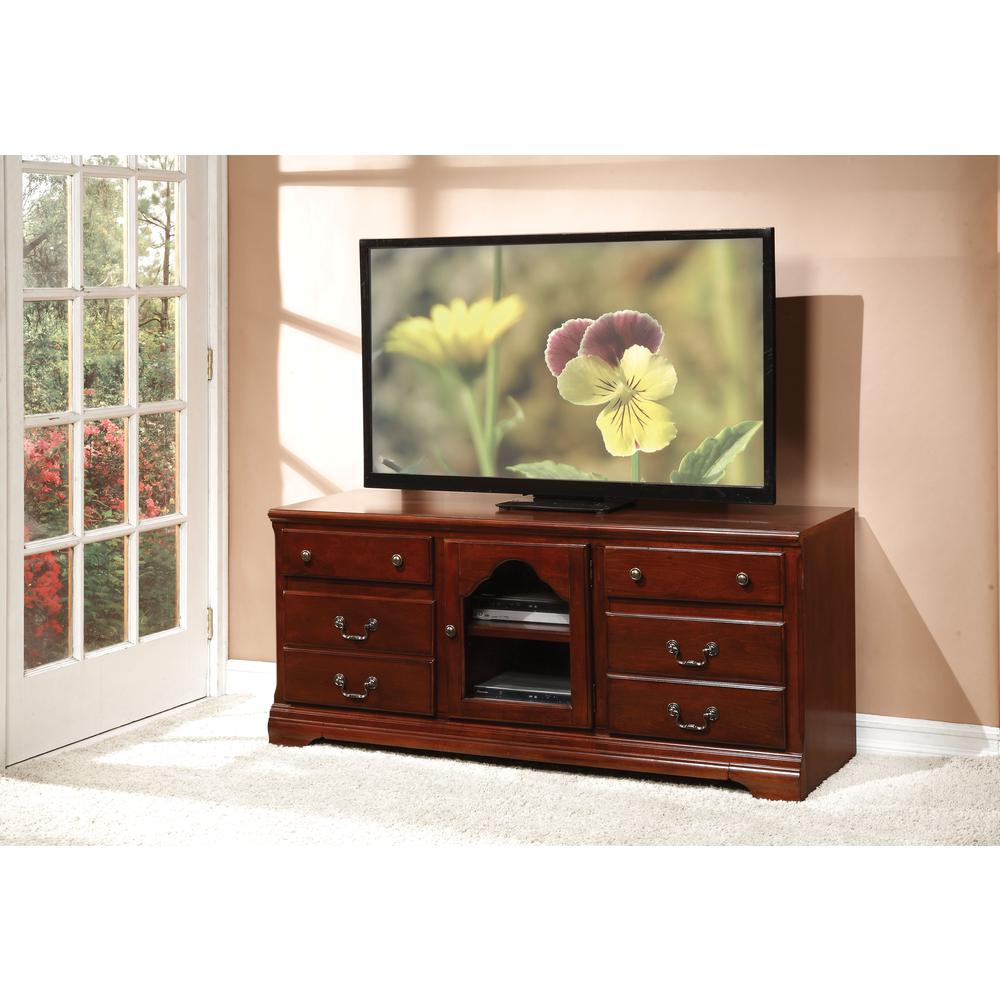 Hercules TV Stand, Cherry