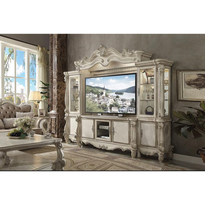 Versailles TV Stand, Bone White