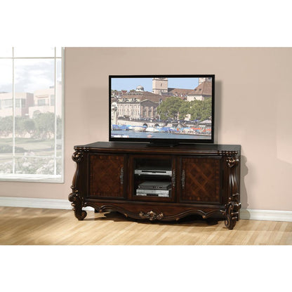 Versailles TV Stand, Cherry Oak