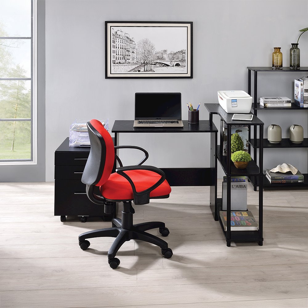 Ievi Writing Desk, Black