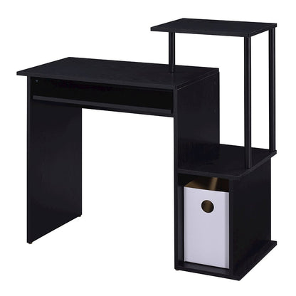 Lyphre Computer Desk, Black