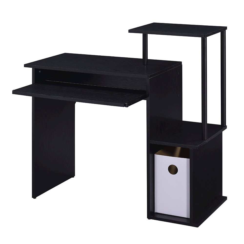 Lyphre Computer Desk, Black