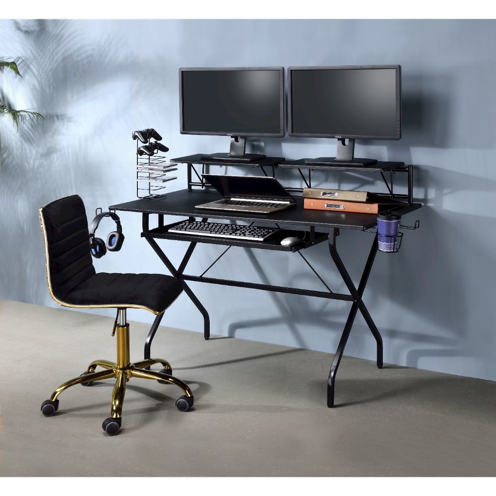 Hartman Gaming Desk, Black