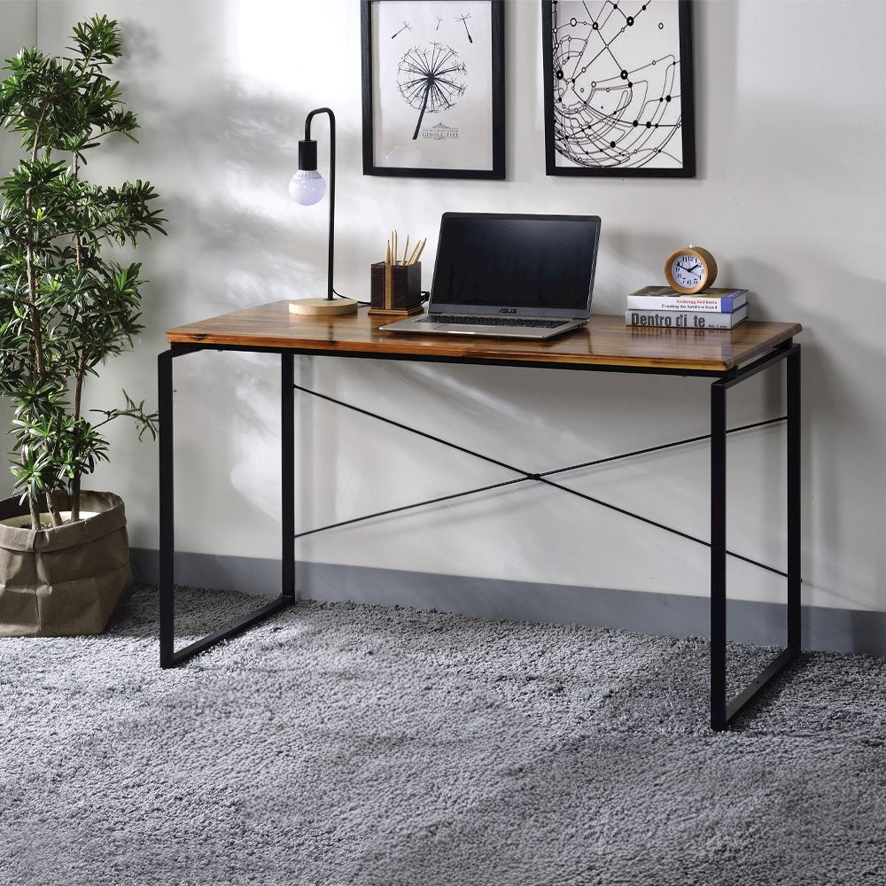 Jurgen Writing Desk, Oak & Black