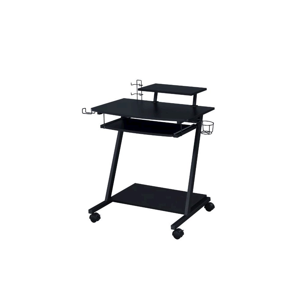 Ordrees Gaming Desk, Black