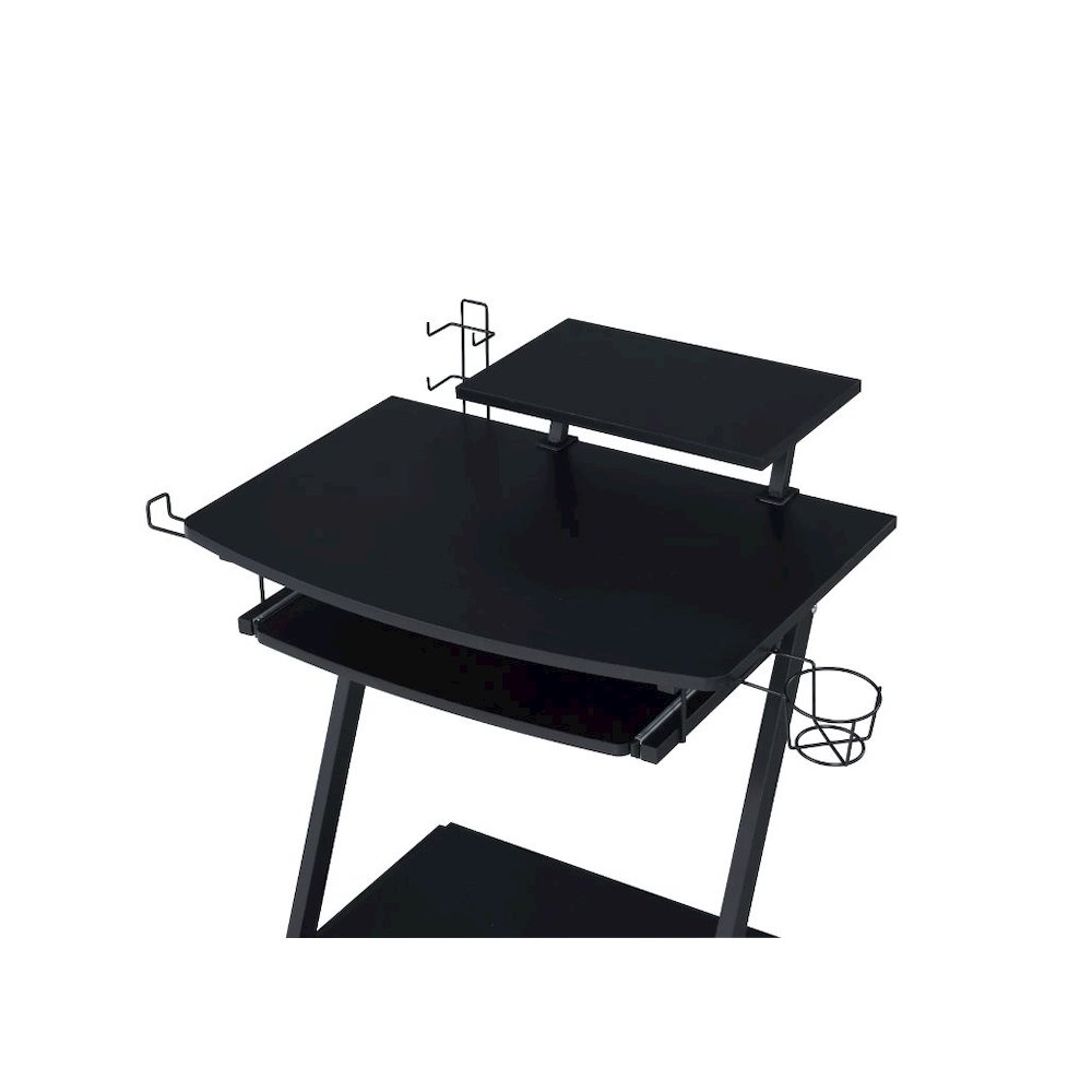 Ordrees Gaming Desk, Black