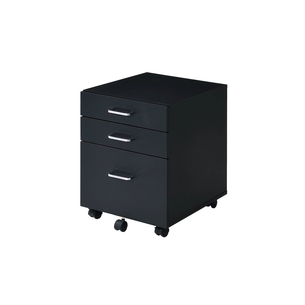 Tennos Cabinet, Black & Chrome
