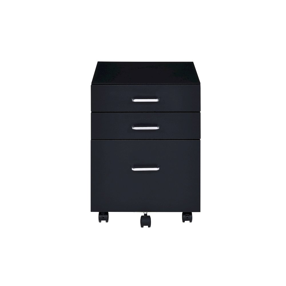 Tennos Cabinet, Black & Chrome