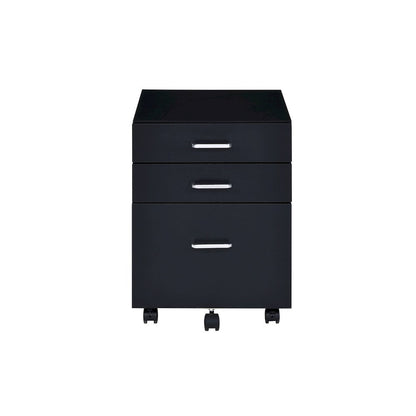 Tennos Cabinet, Black & Chrome