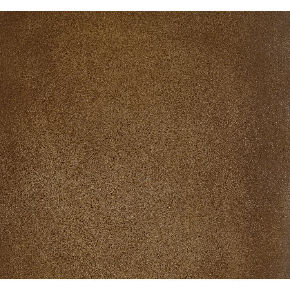Alsey Bar Stool, Saddle Brown Top Grain Leather