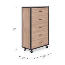 Bemis Chest, Weathered Light Oak