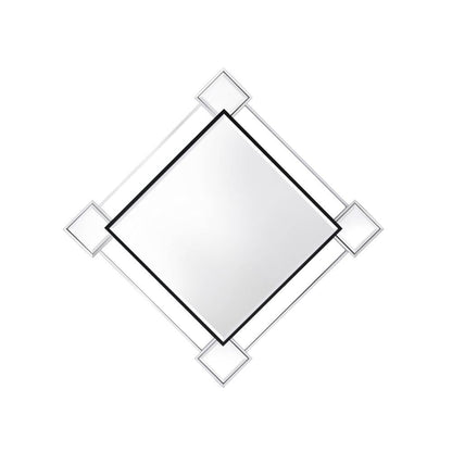 Asbury Accent Mirror, Mirrored & Chrome