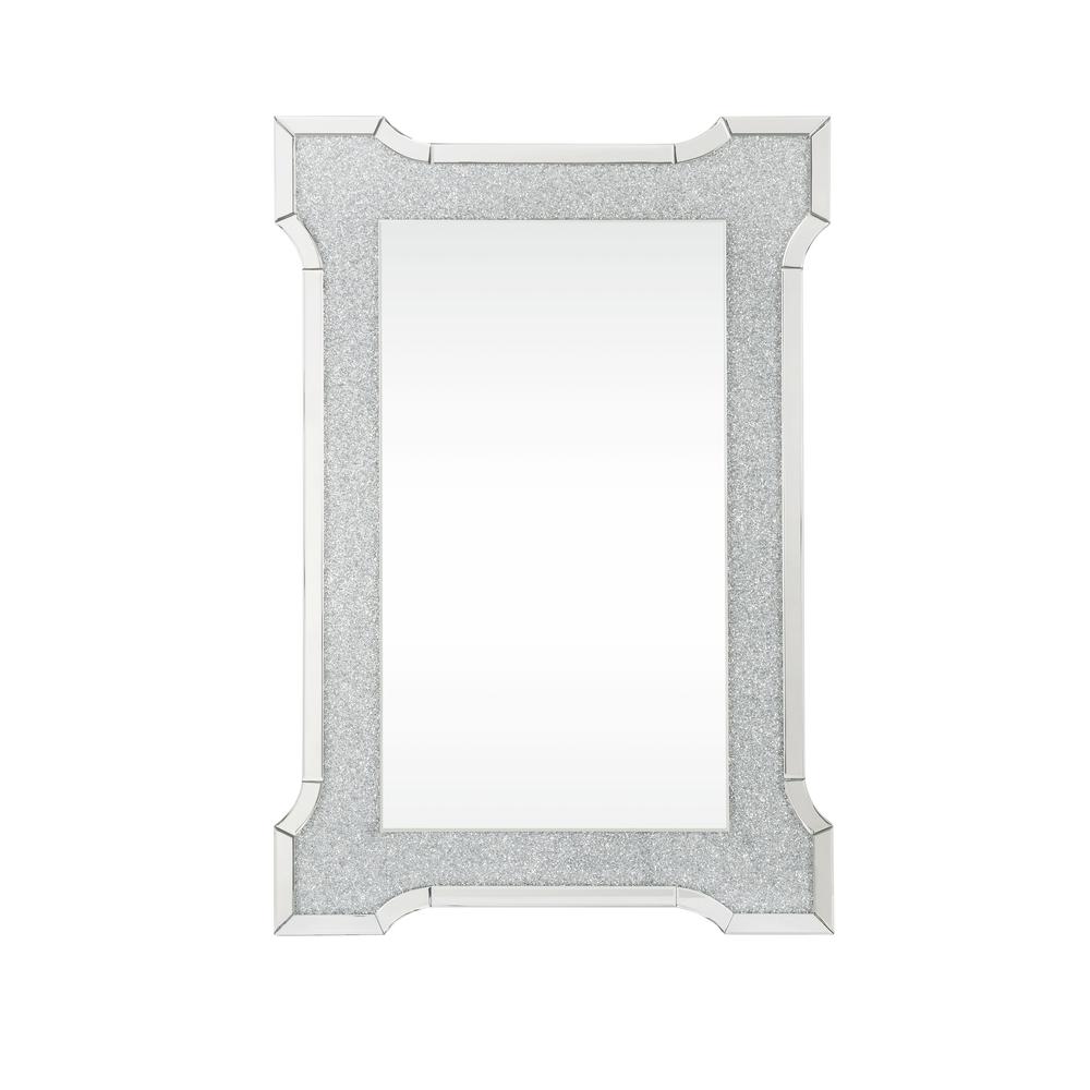 Noralie Accent Mirror, Mirrored & Faux Diamonds