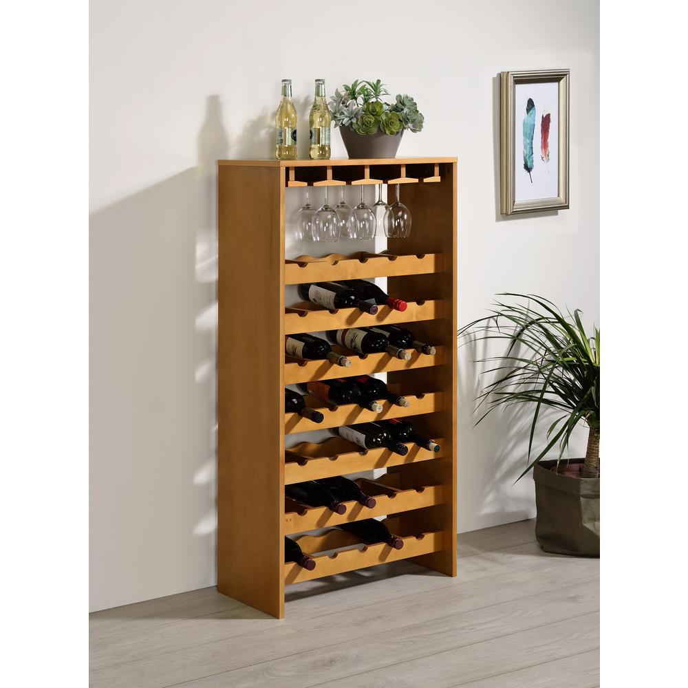 Hanzi Wine Rack, Oak