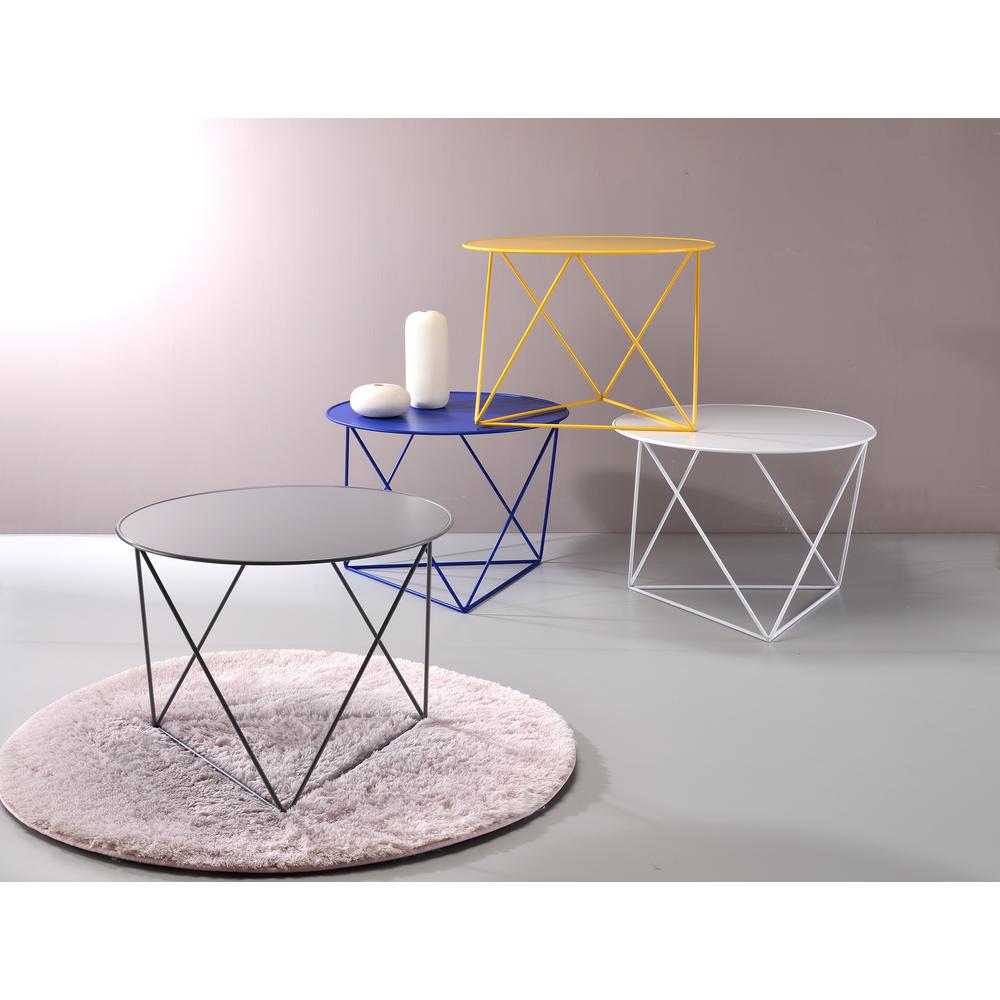 Epidia Accent Table, Blue