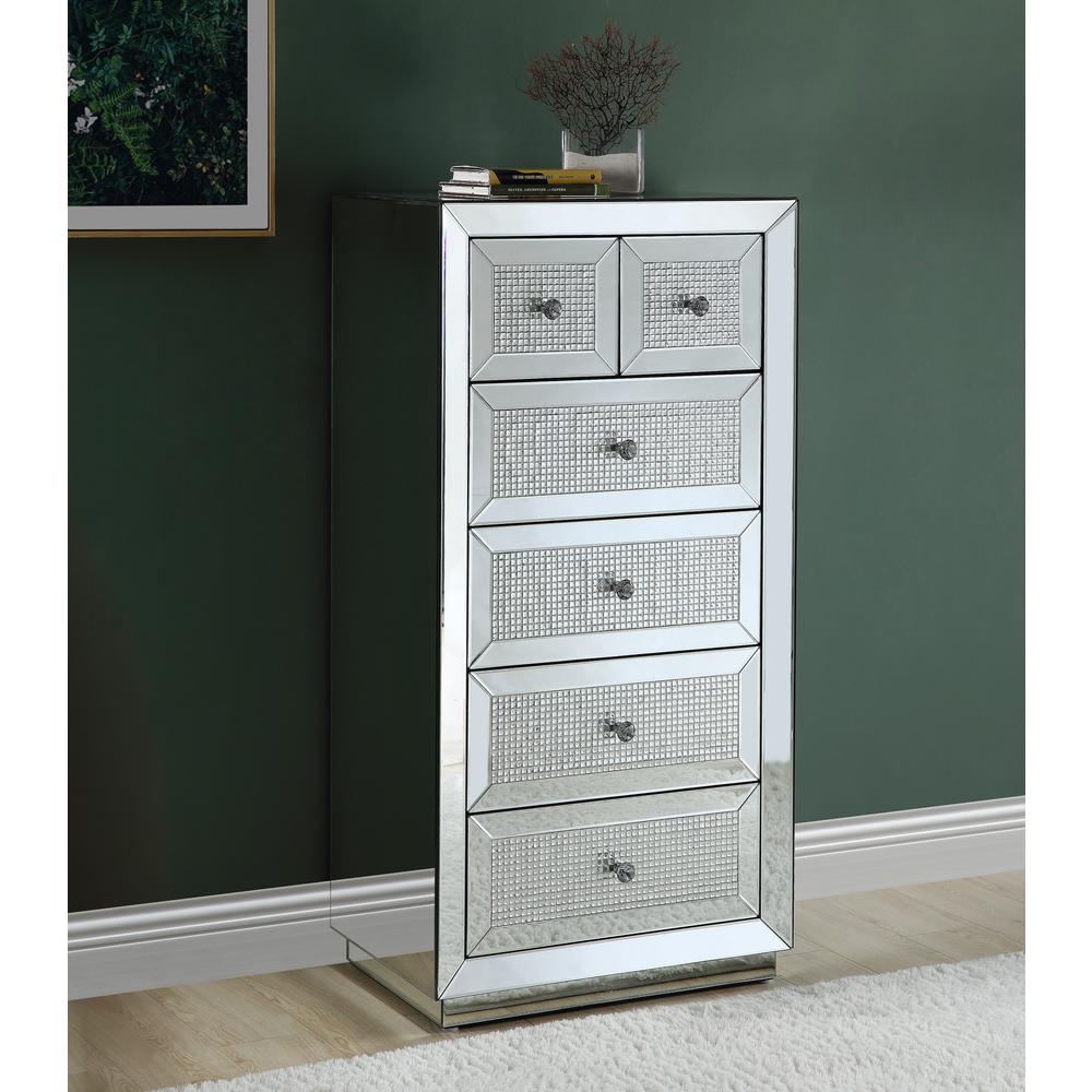 Ornat Cabinet, Faux Square Diamonds