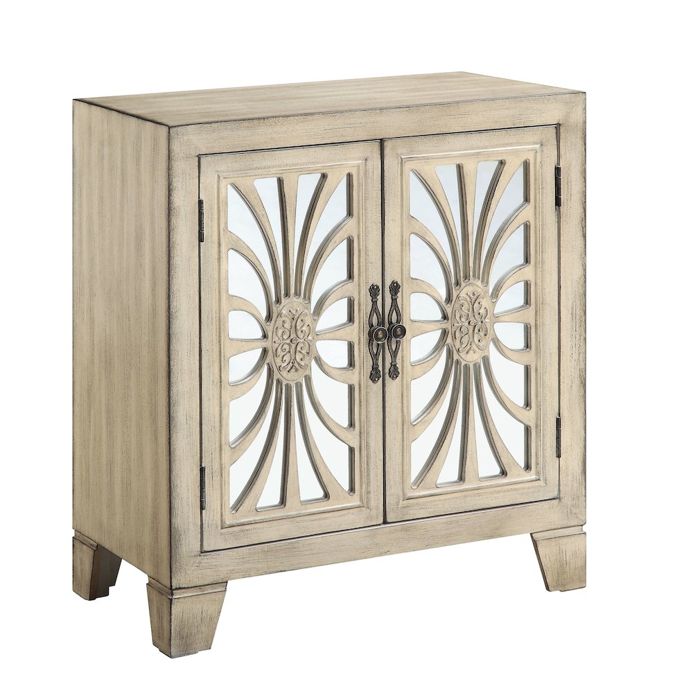 Nalani Console Cabinet, Antique White