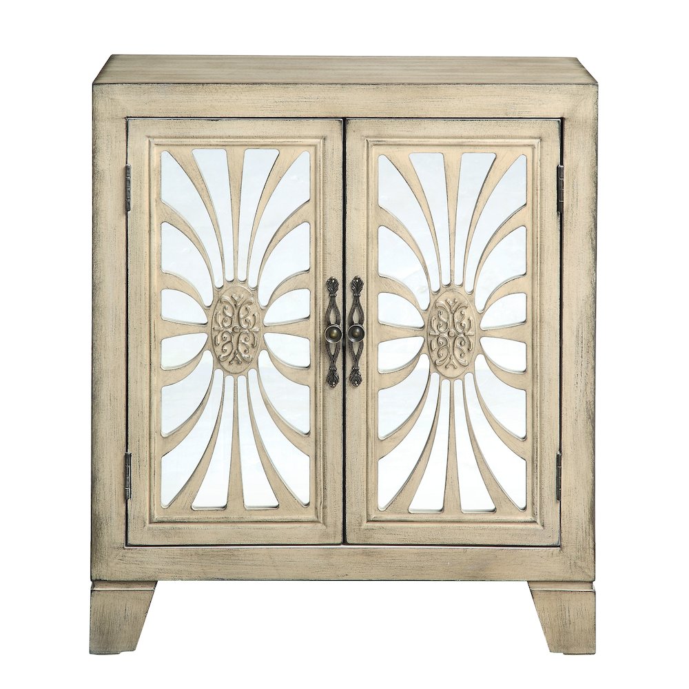 Nalani Console Cabinet, Antique White
