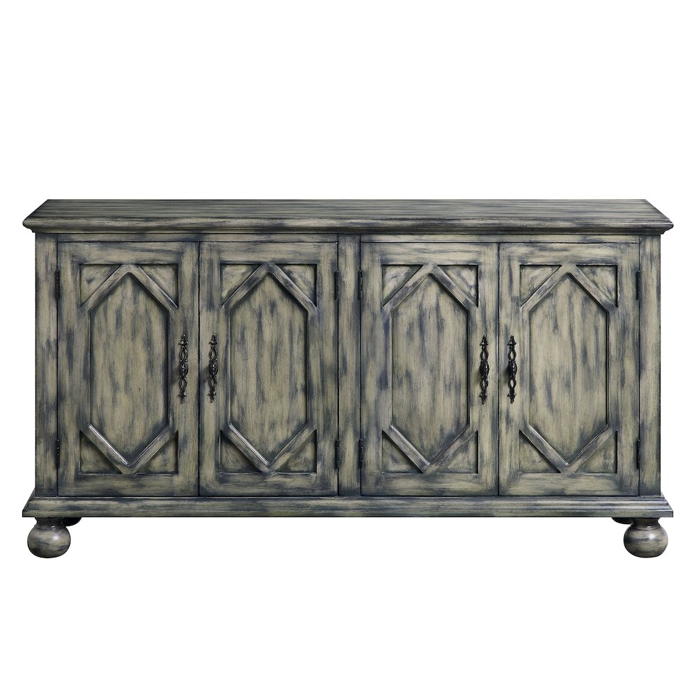 Pavan Console Table, Rustic Gray