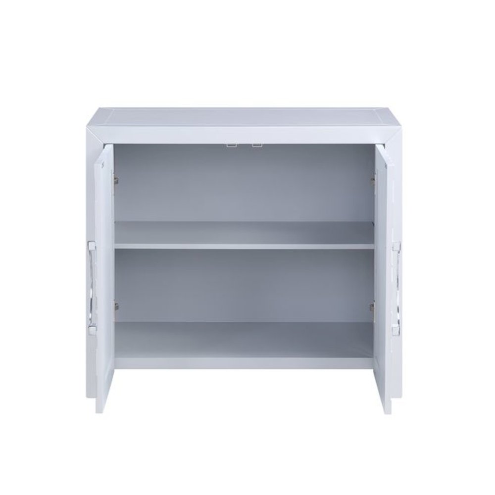 Cicero Console Table, Platinum