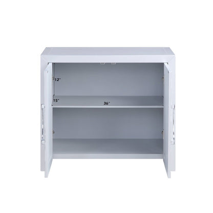 Cicero Console Table, Platinum