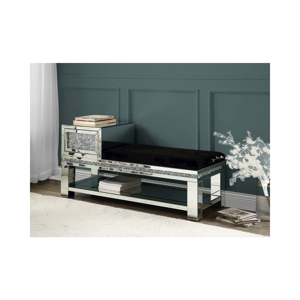 Noralie Accent Side Table 47"W