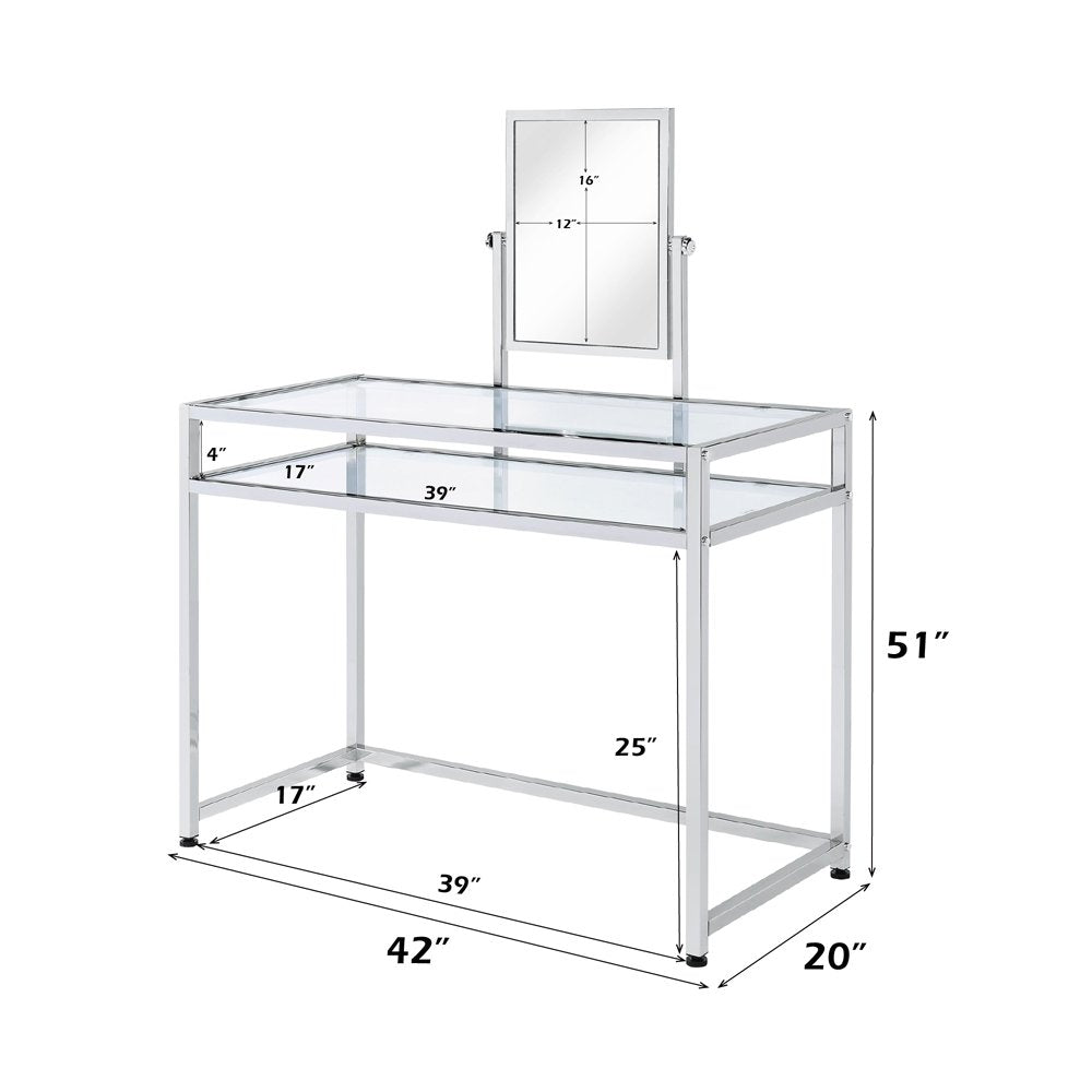 Coleen Vanity Set, Chrome