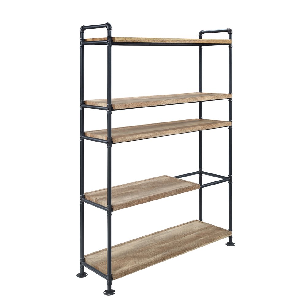 Brantley BookShelf, Oak & Sandy Black