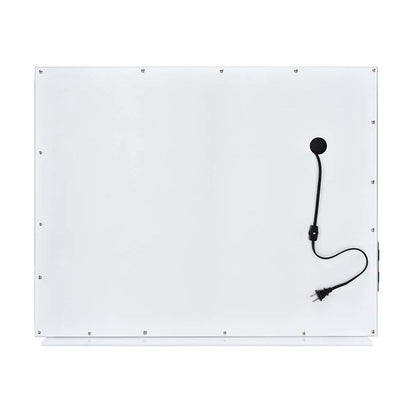 Avery Accent Mirror, White