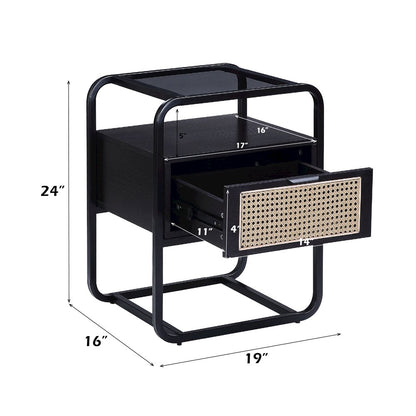 Colson Accent Table, Black
