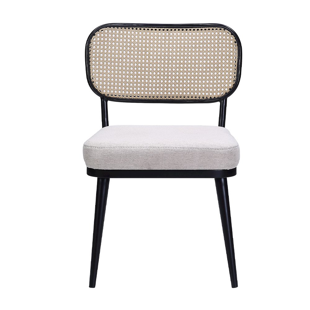 Colson 3 Pcs Table & Chairs Set, Black