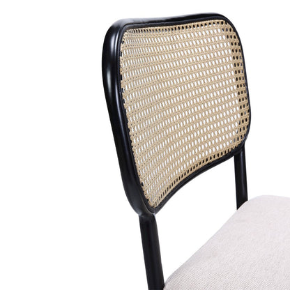 Colson 3 Pcs Table & Chairs Set, Black