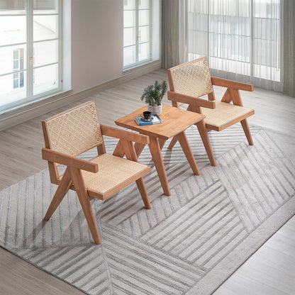 Velentina End Table, Natural
