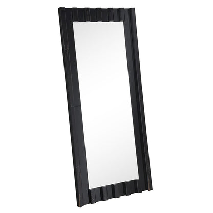 Dara Floor Mirror, Black