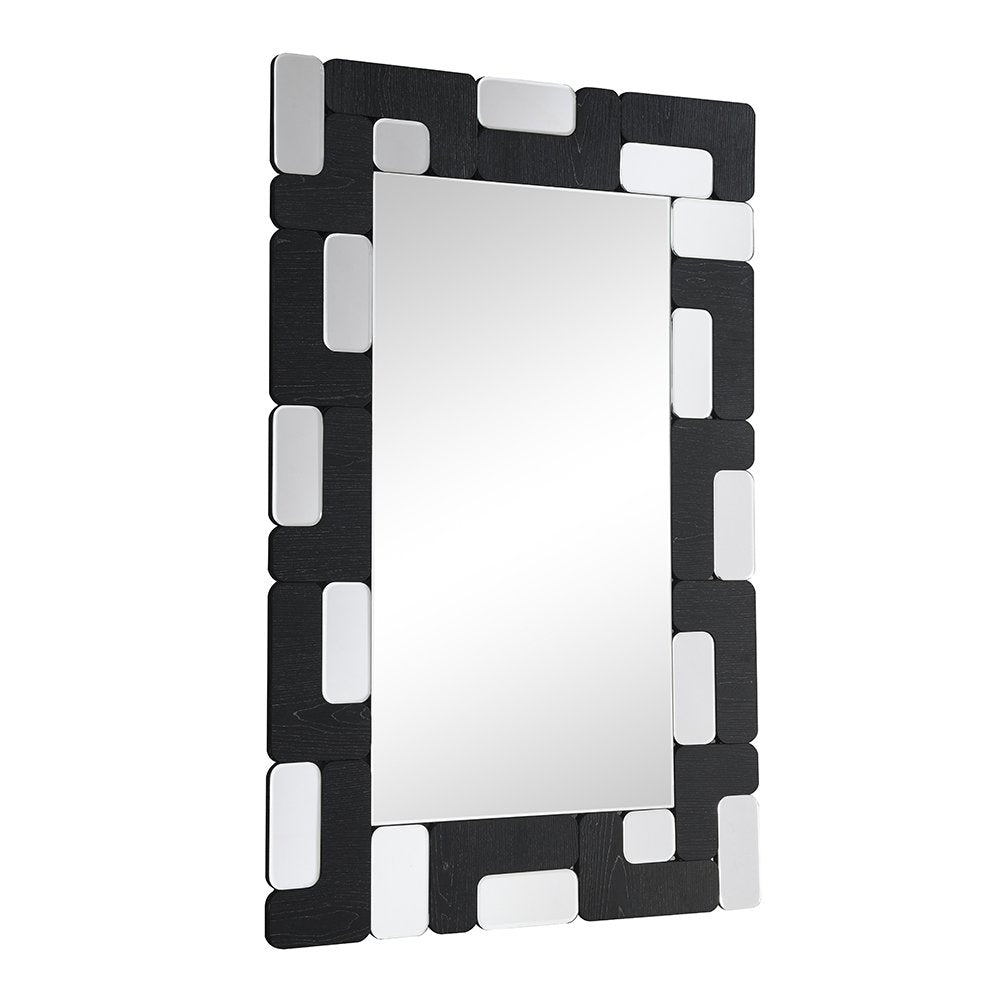 Dara Accent Mirror, Black