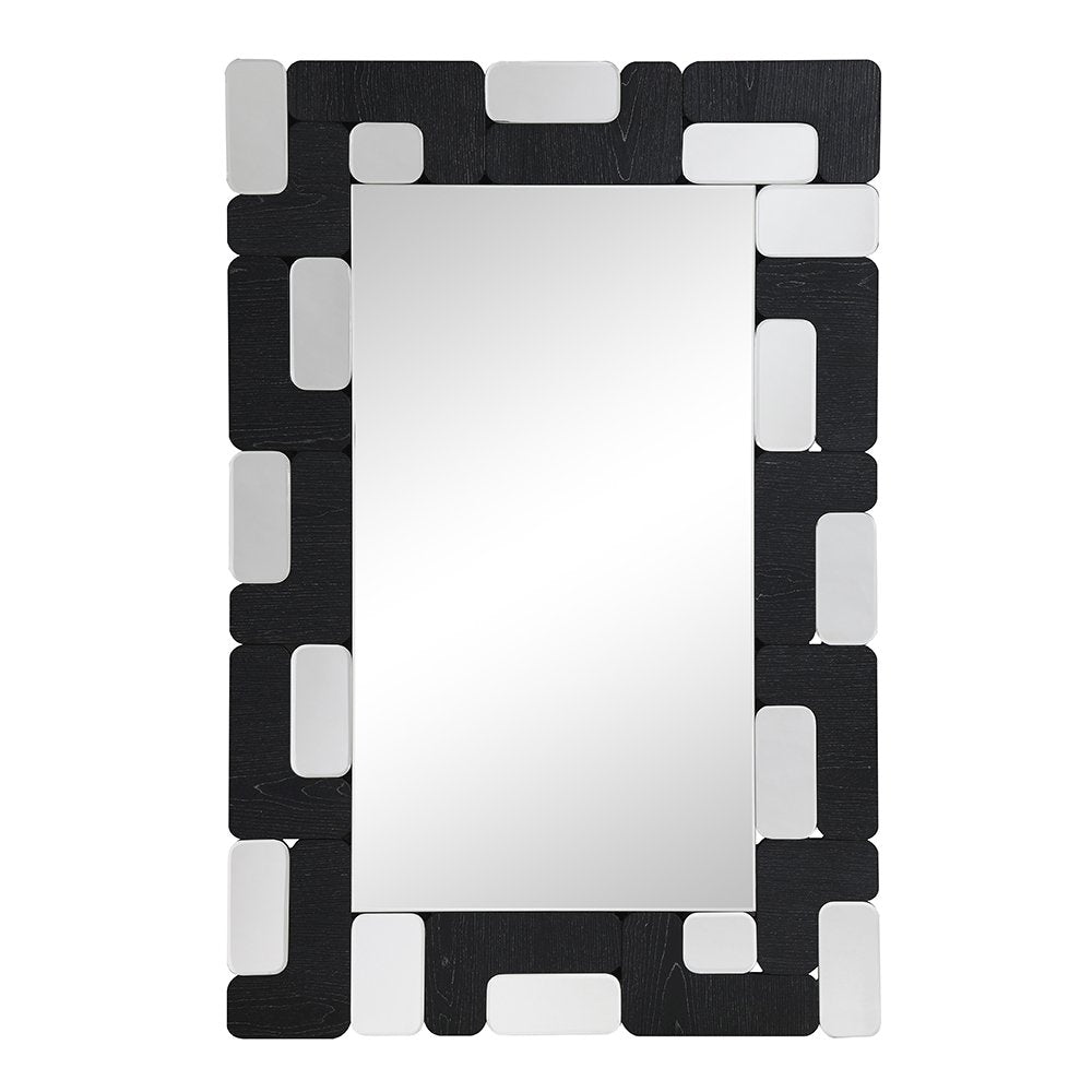 Dara Accent Mirror, Black