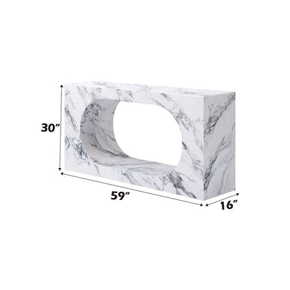 Fritzy Console Table, Engineered Stone