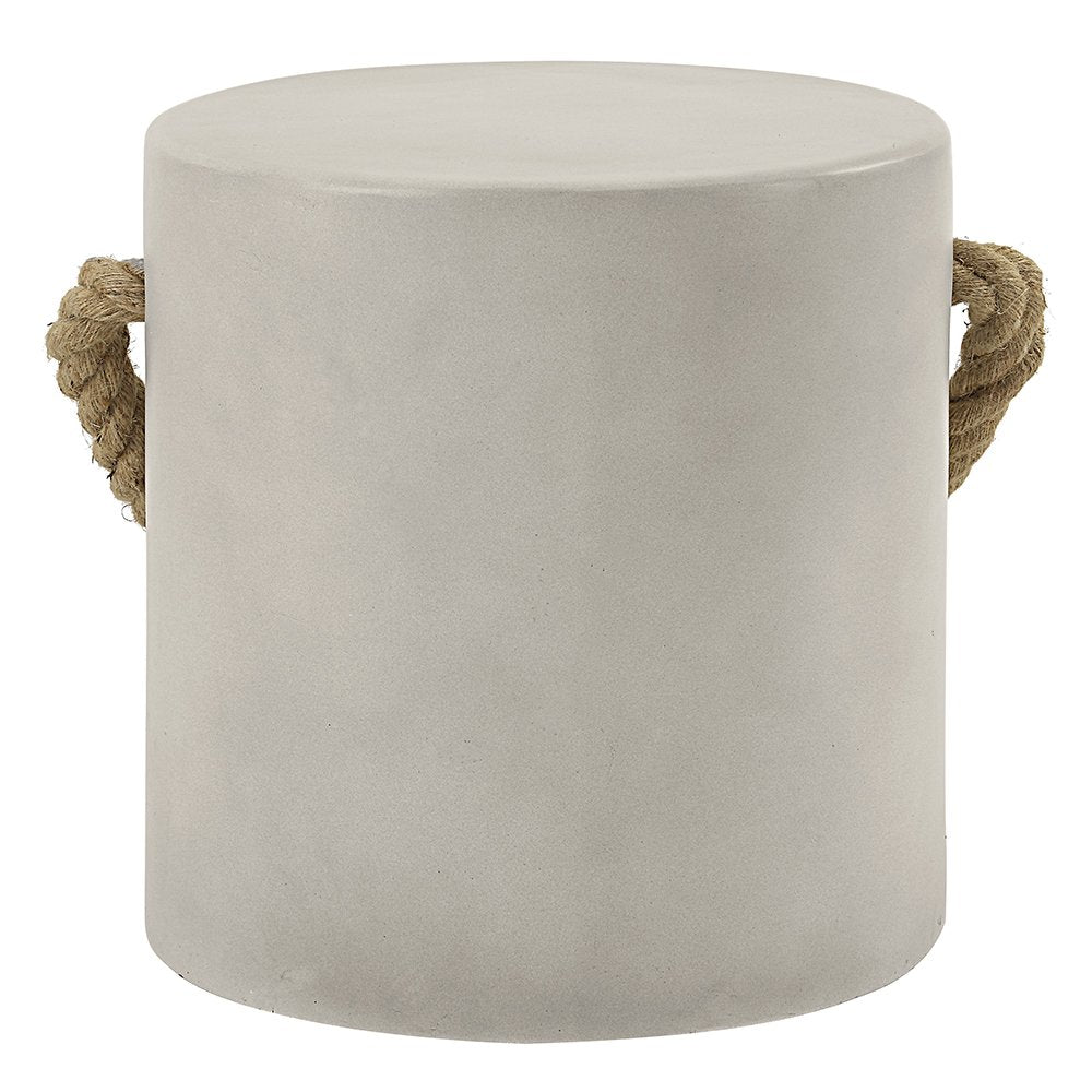 Gene Accent Table, Natural Gray