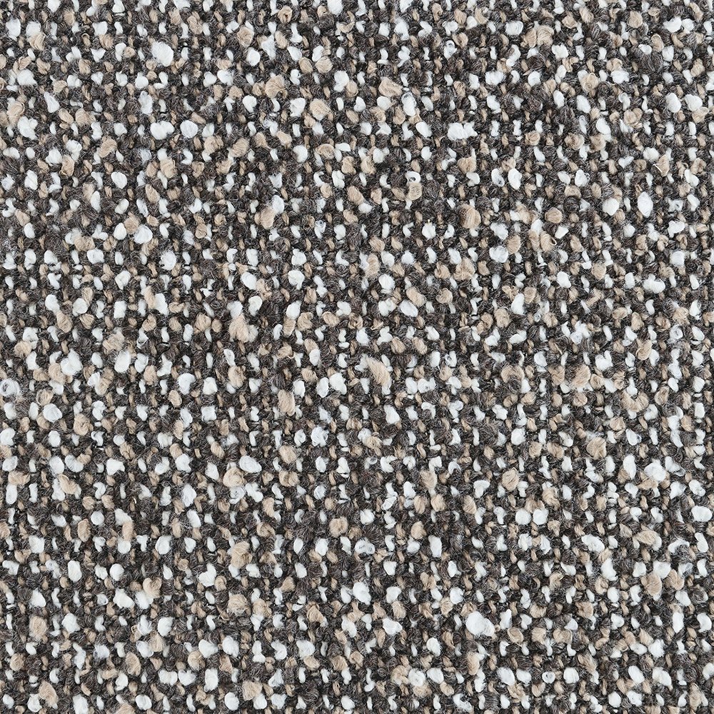 Livia Accent Chair, Brown & Gray Tweed