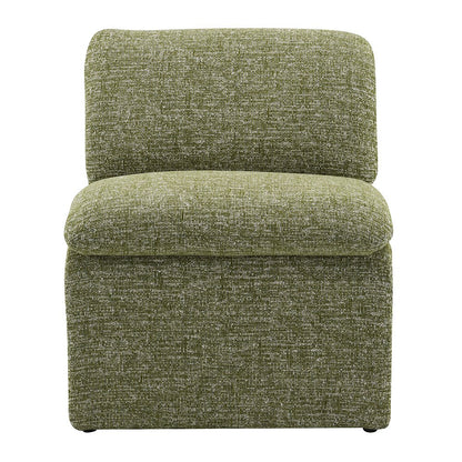 Jaeda Accent Chair, Green Boucle