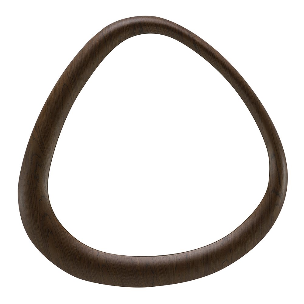 Haidar Accent Mirror, Brown