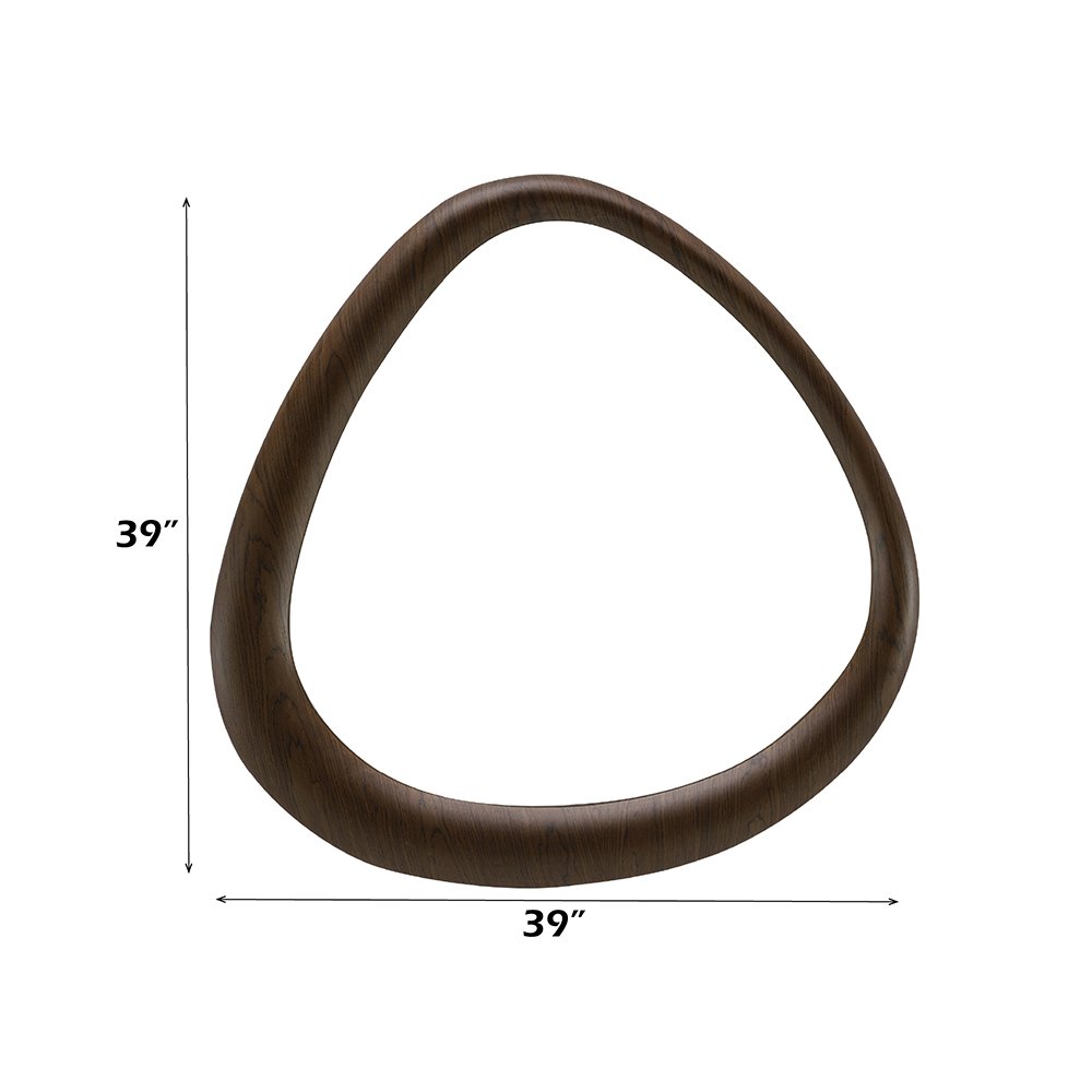 Haidar Accent Mirror, Brown