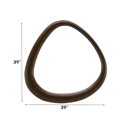 Haidar Accent Mirror, Brown