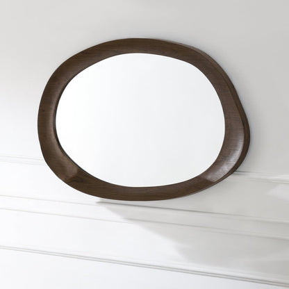 Hanale Accent Mirror, Brown