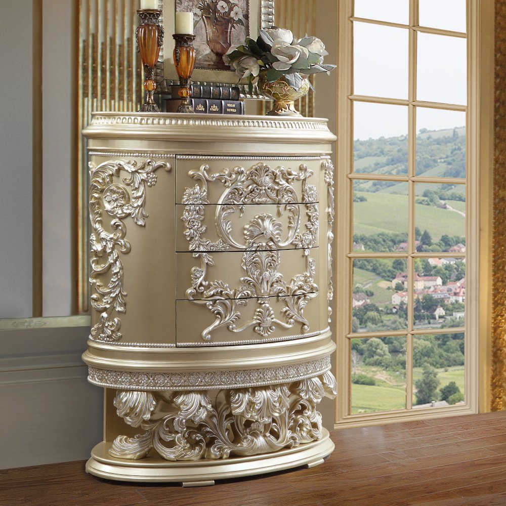 Vatican Chest, Champagne Silver