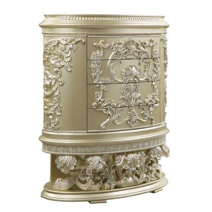 Vatican Chest, Champagne Silver