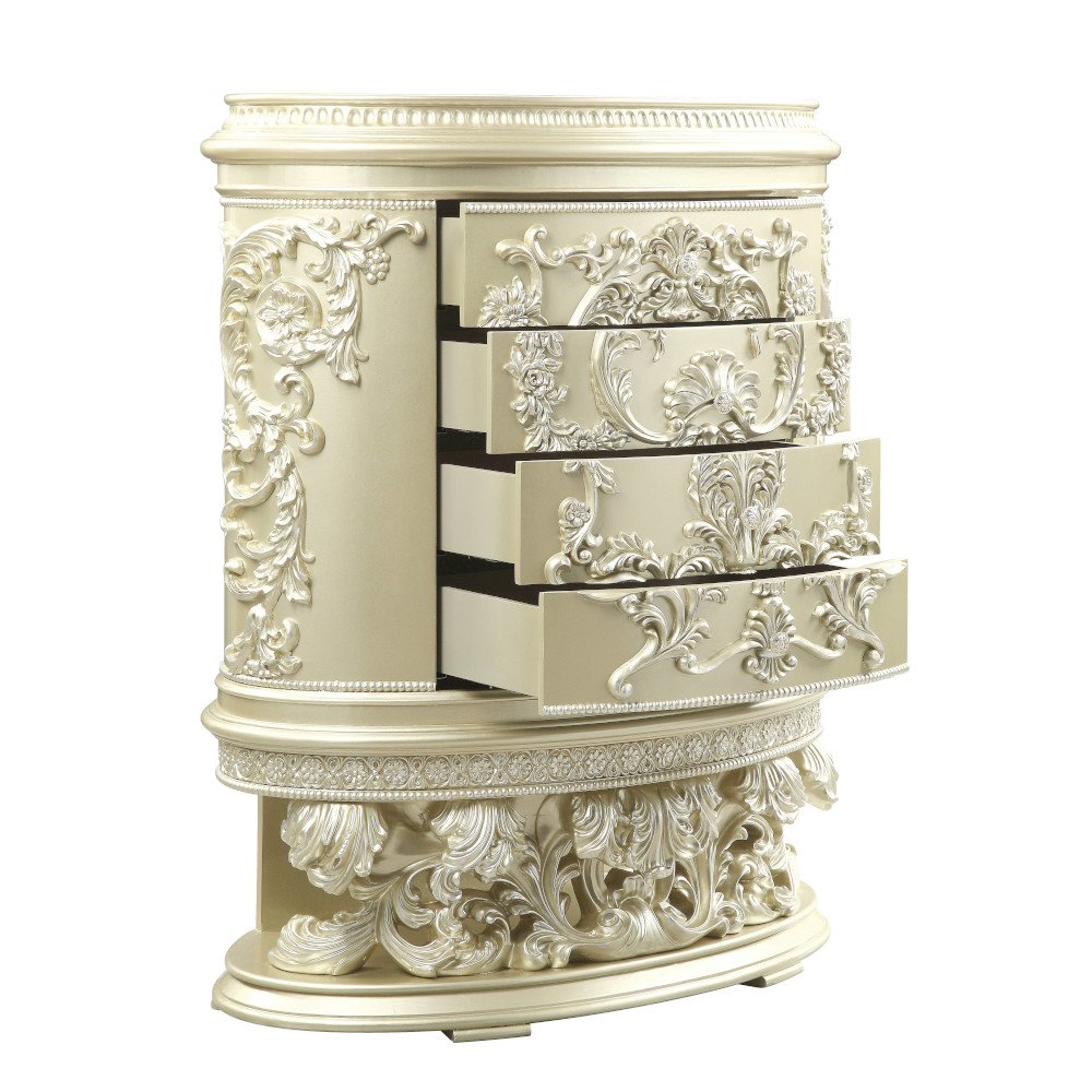 Vatican Chest, Champagne Silver