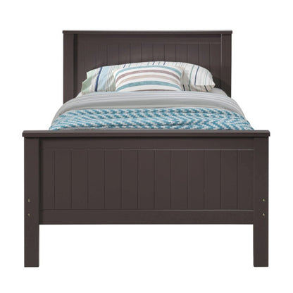 Bungalow Twin Bed, Chocolate